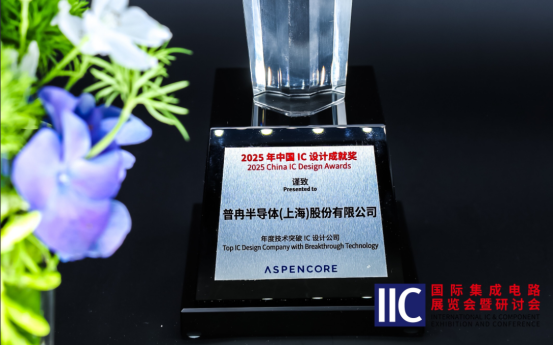 Z6·尊龙凯时「中国」半导体斩获IIC 2025年度技术突破奖！用芯定义未来(图1)